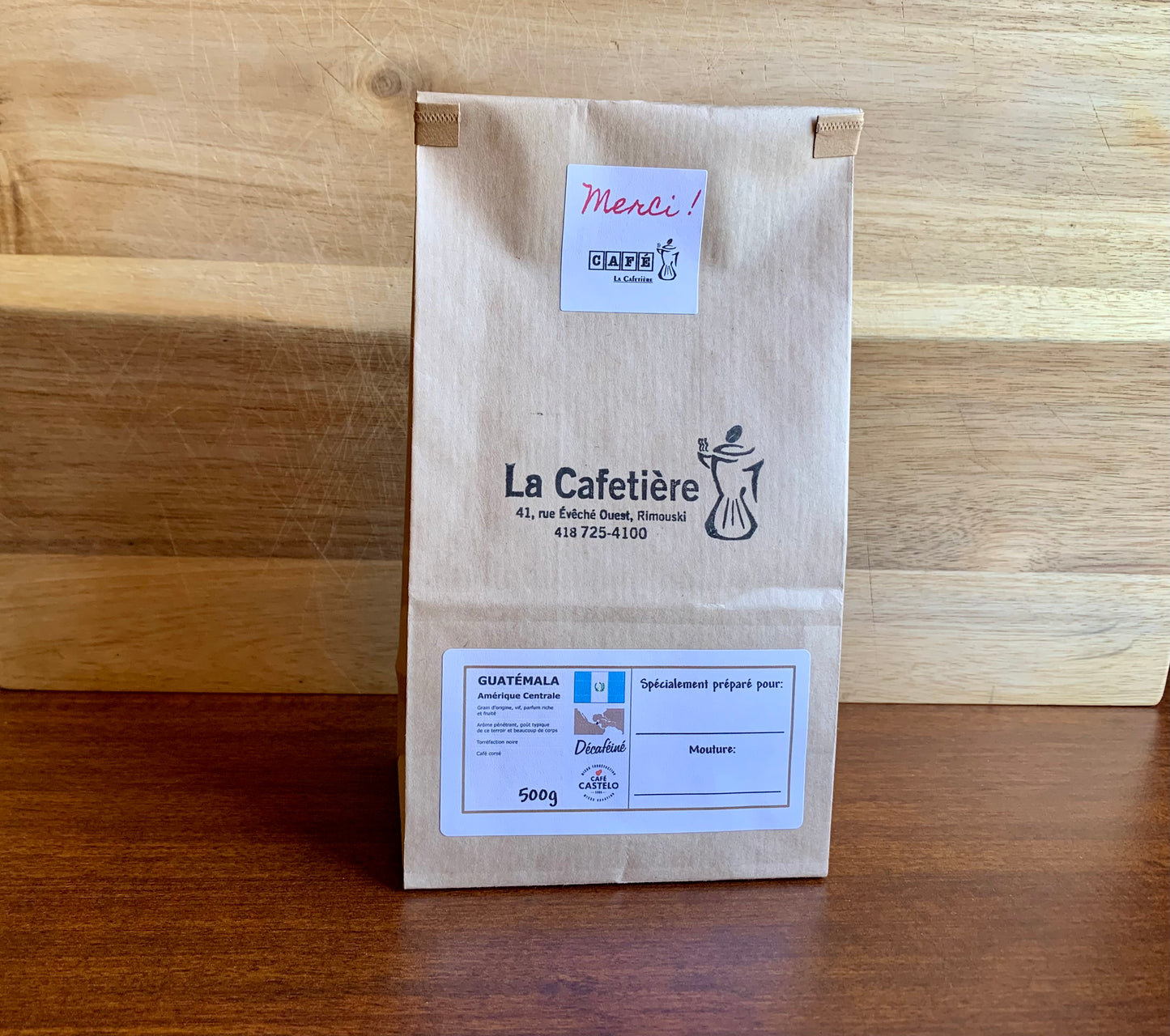 Guatemala 500g décaféiné