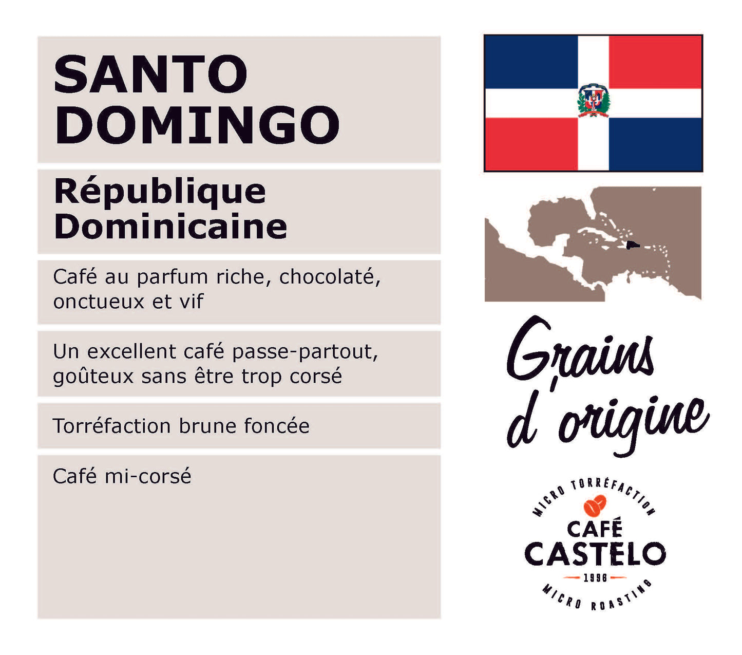 Mouture Universelle: Santo Domingo